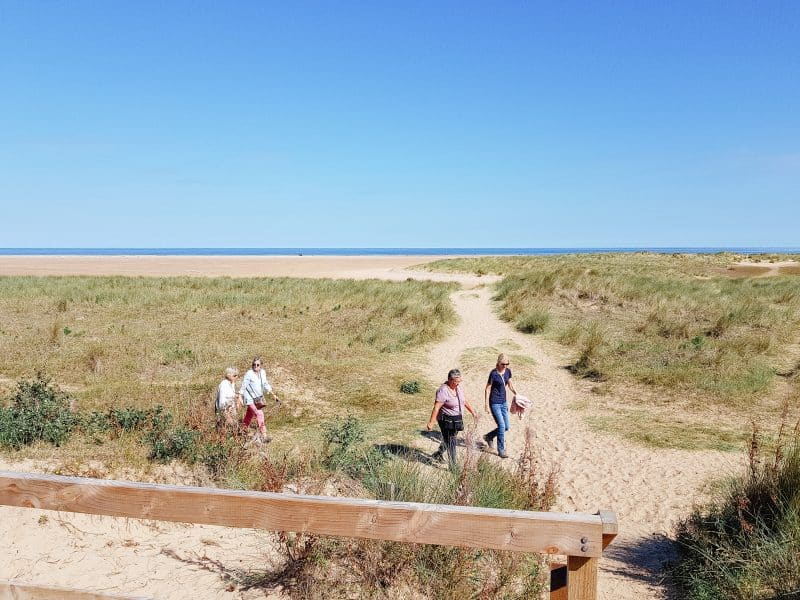 Walking Women, Location varies per month. Check the website for more details.  | Do you love walking but don't like to venture too far alone? Would you like to be sociable while enjoying the spectacular Holkham Estate?  | walking, walk, wildlife, wellbeing, holkham, wells, beach