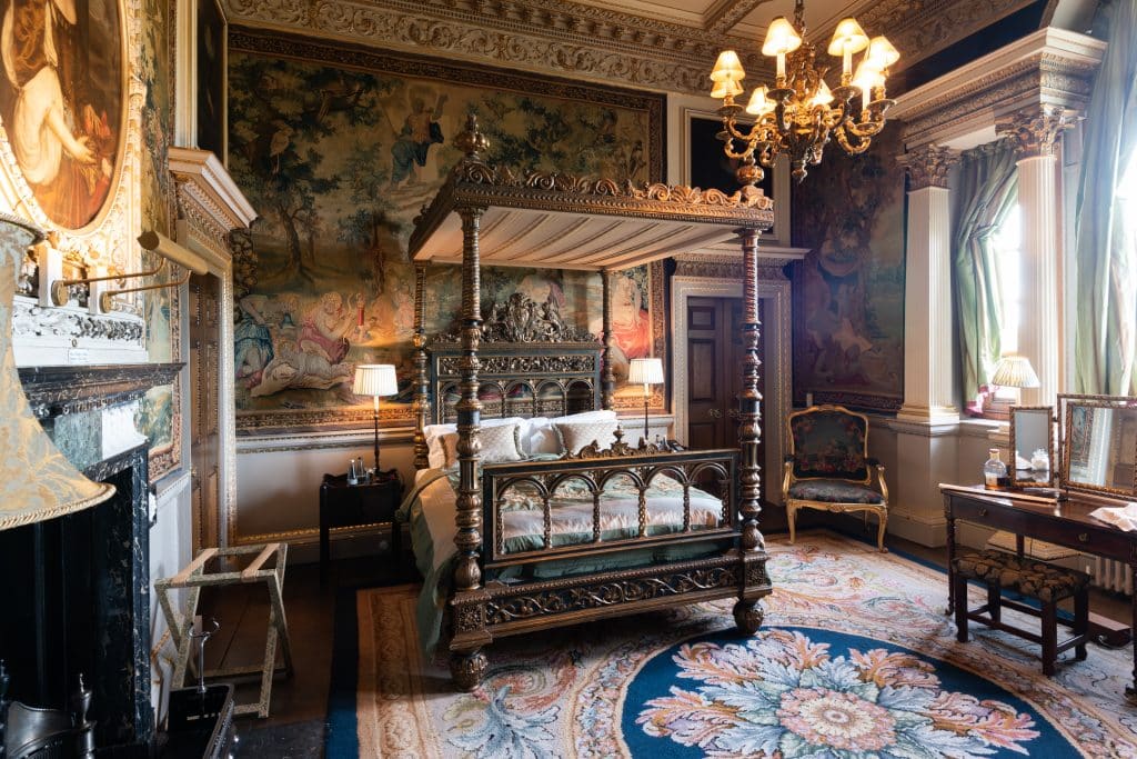 Image of the Venetian Bedroom at Holkham Hall
