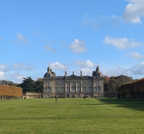 Exterior of Houghton Hall stately home in Norfolk